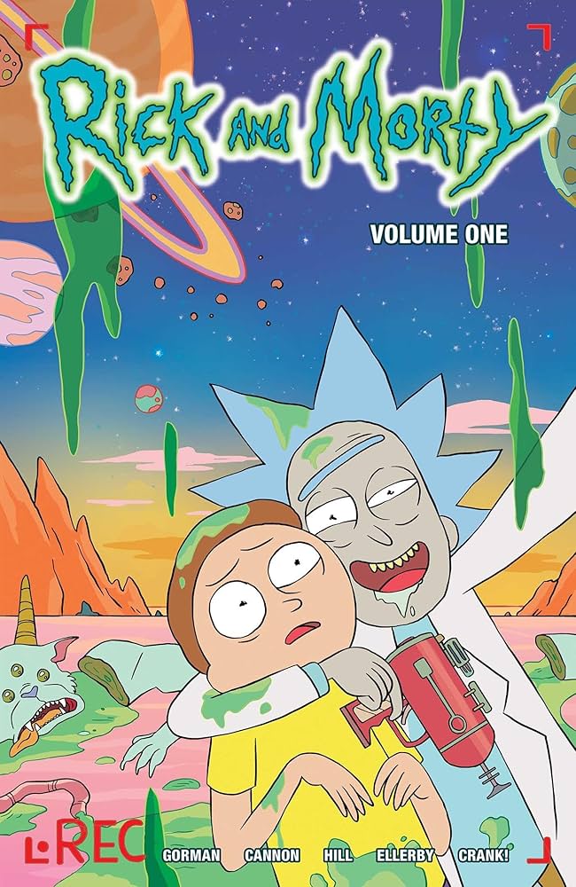 Rick and Morty Comics Art