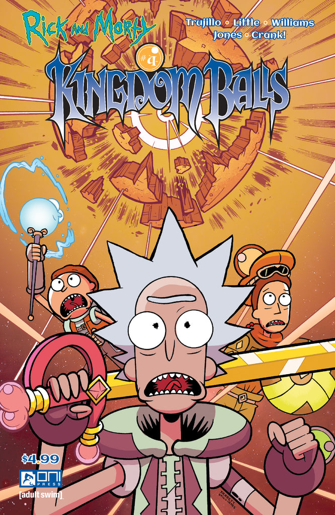 Rick and Morty Comics Cover