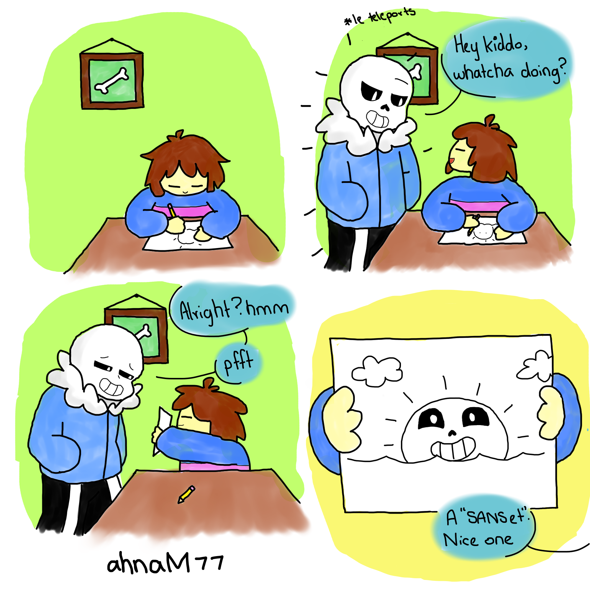 Undertale Comics Example 1