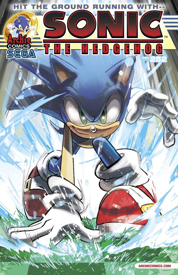 Sonic Archie Comics Cover